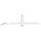 Ekena Millwork Eugene Architectural Grade PVC Gable Bracket, 108"W x 18"H x 4"D x 4"F, 4/12 Pitch GBP108X18X0404EUG00 - alternate 1